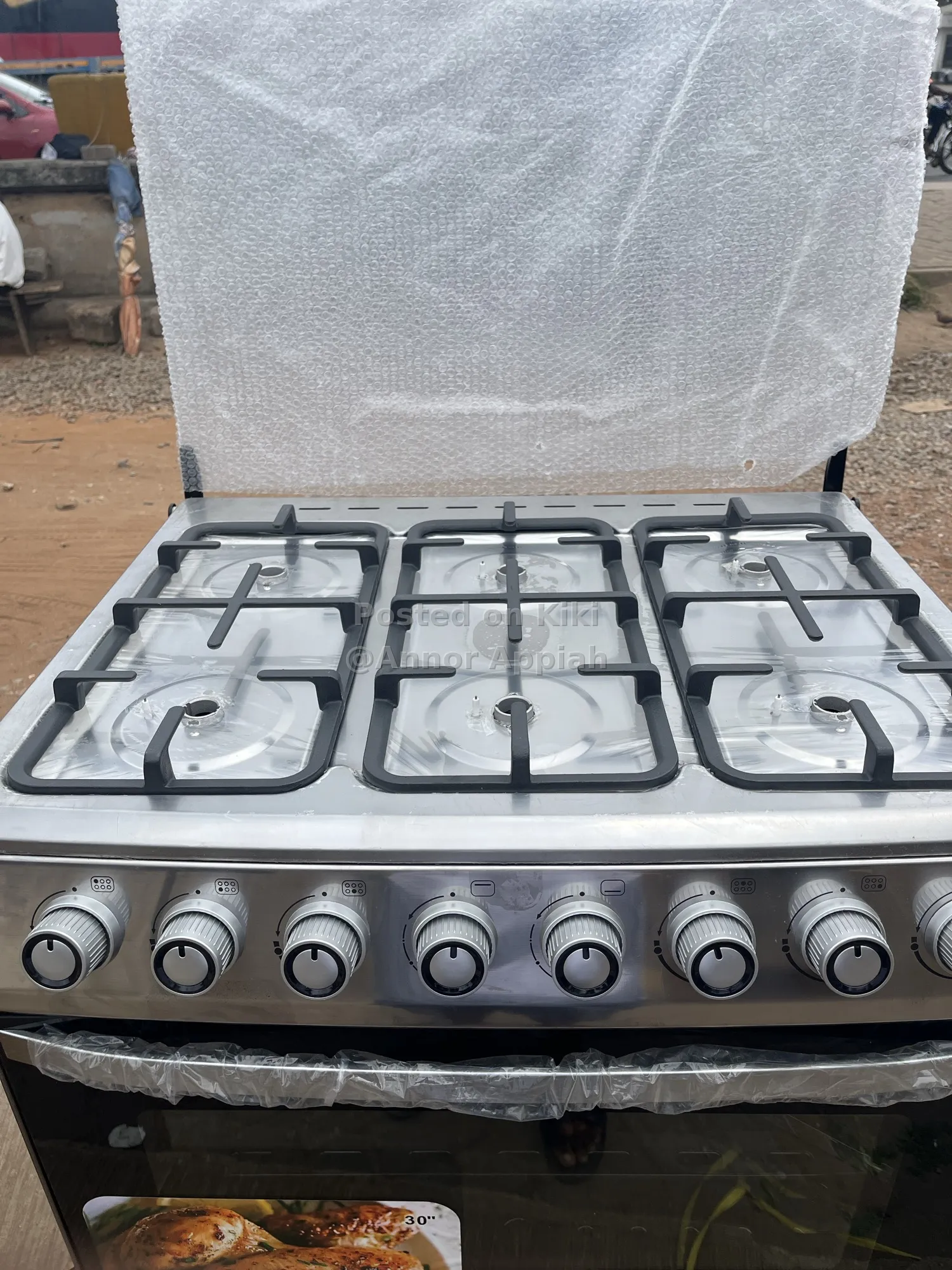6 burner gas cooker