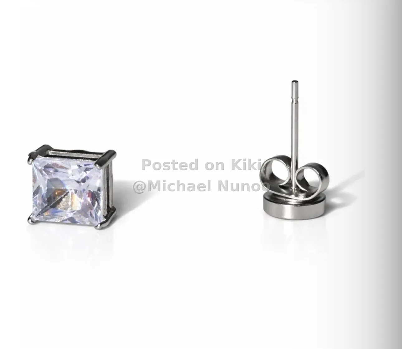 Realistic Magnetic Earrings