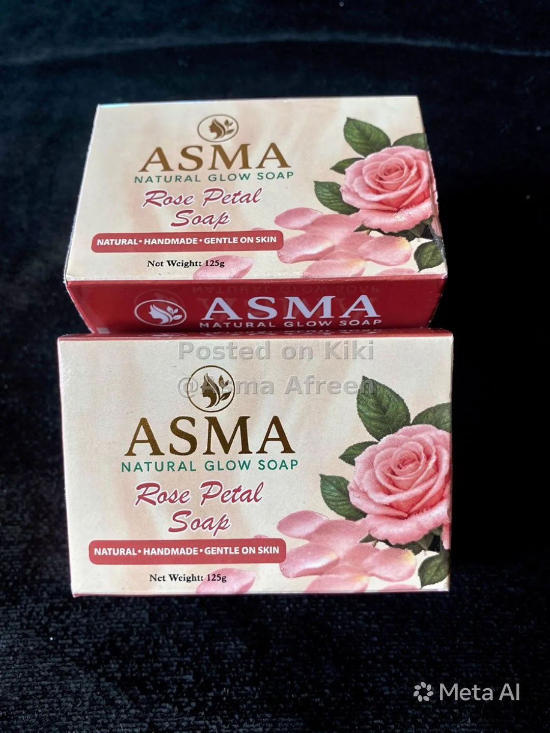 Rose petals soap