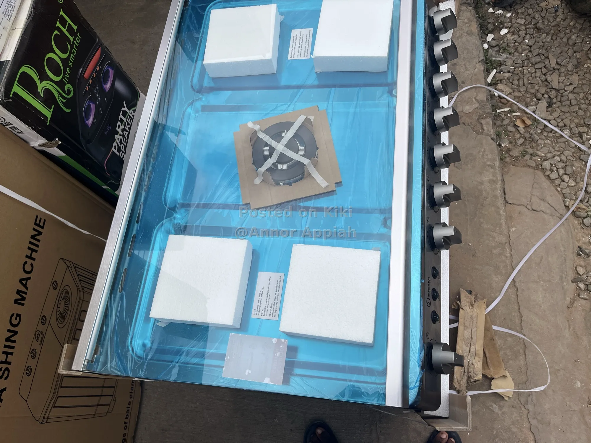 90/60 5 burner Gas cooker